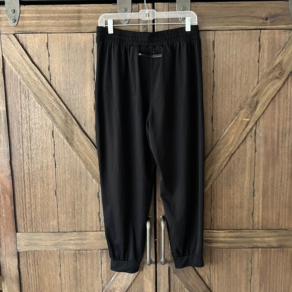 Feat Woman's Roam High Waisted Loose Fit Jogger Pants Black Size 1 - Picture 4 of 9